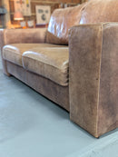 2シーター レザーソファ <br>TAMAGAWA BASE