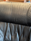 SKIPPER MØBLER , Svend Skipper <br>”Apollo Chair” レザー ラウンジチェア＆オットマン <br>1970's , Denmark <br>TAMAGAWA BASE
