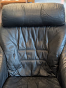 SKIPPER MØBLER , Svend Skipper <br>”Apollo Chair” レザー ラウンジチェア＆オットマン <br>1970's , Denmark <br>TAMAGAWA BASE