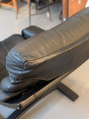 SKIPPER MØBLER , Svend Skipper <br>”Apollo Chair” レザー ラウンジチェア＆オットマン <br>1970's , Denmark <br>TAMAGAWA BASE