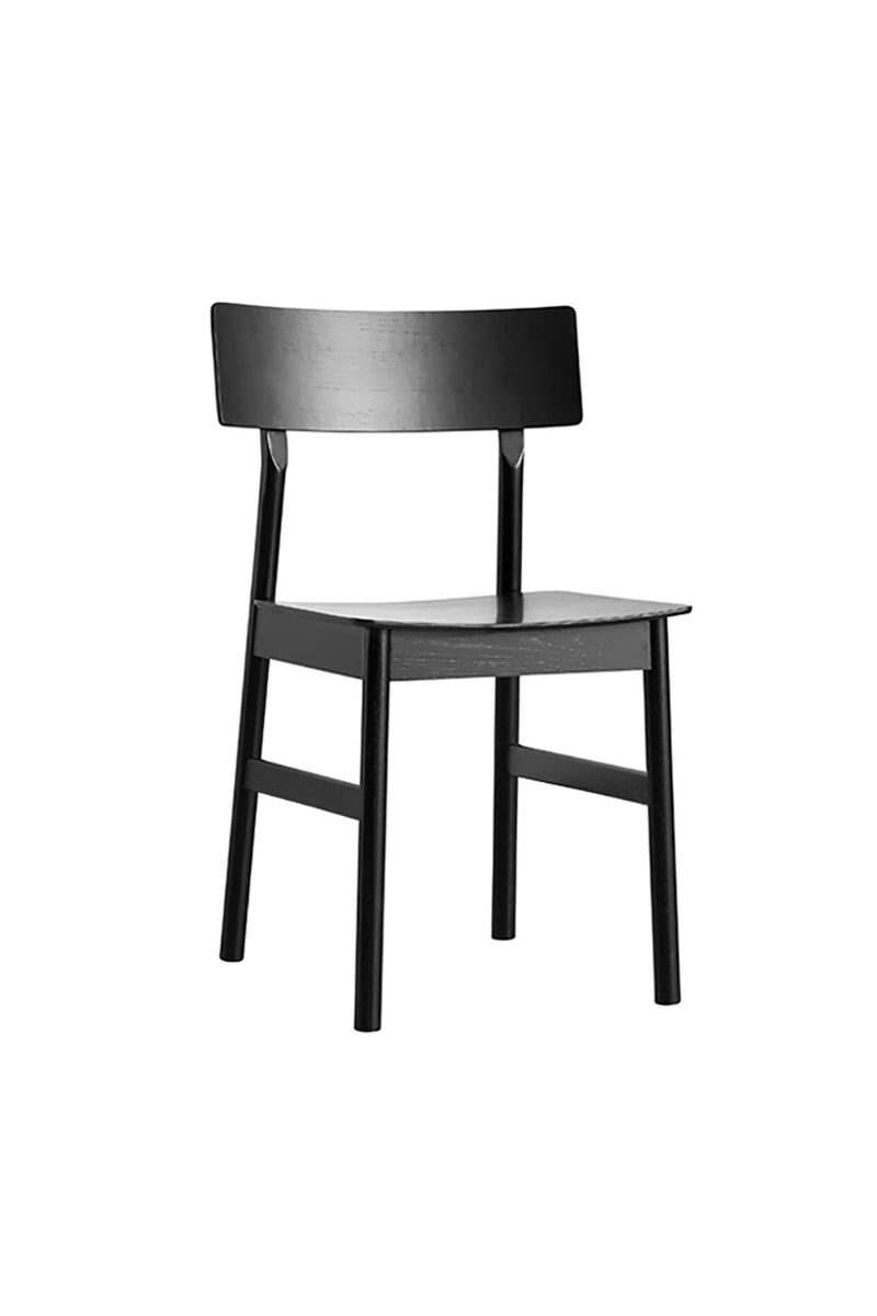 Pause dining chair 2.0 Black painted ash<br>bob's box