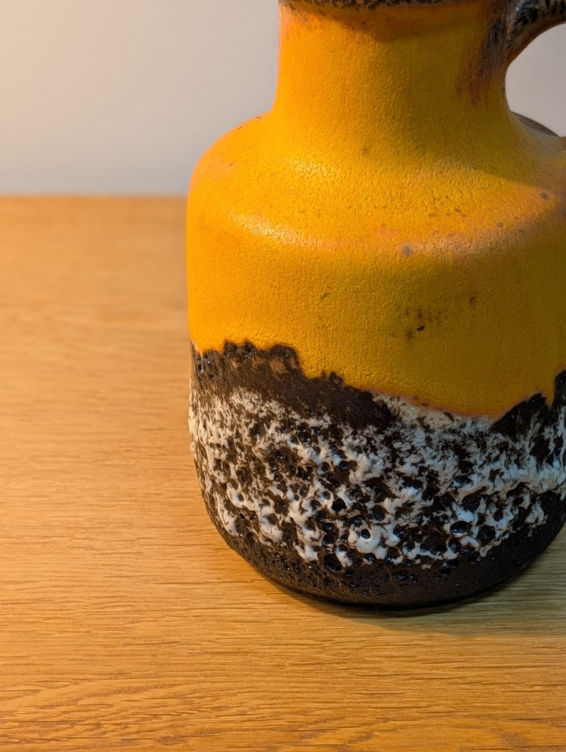 Scheurich 414/16 <br>Fat lava セラミックフラワーベース <br>1960's-1970's West Germany <br>TAMAGAWA BASE