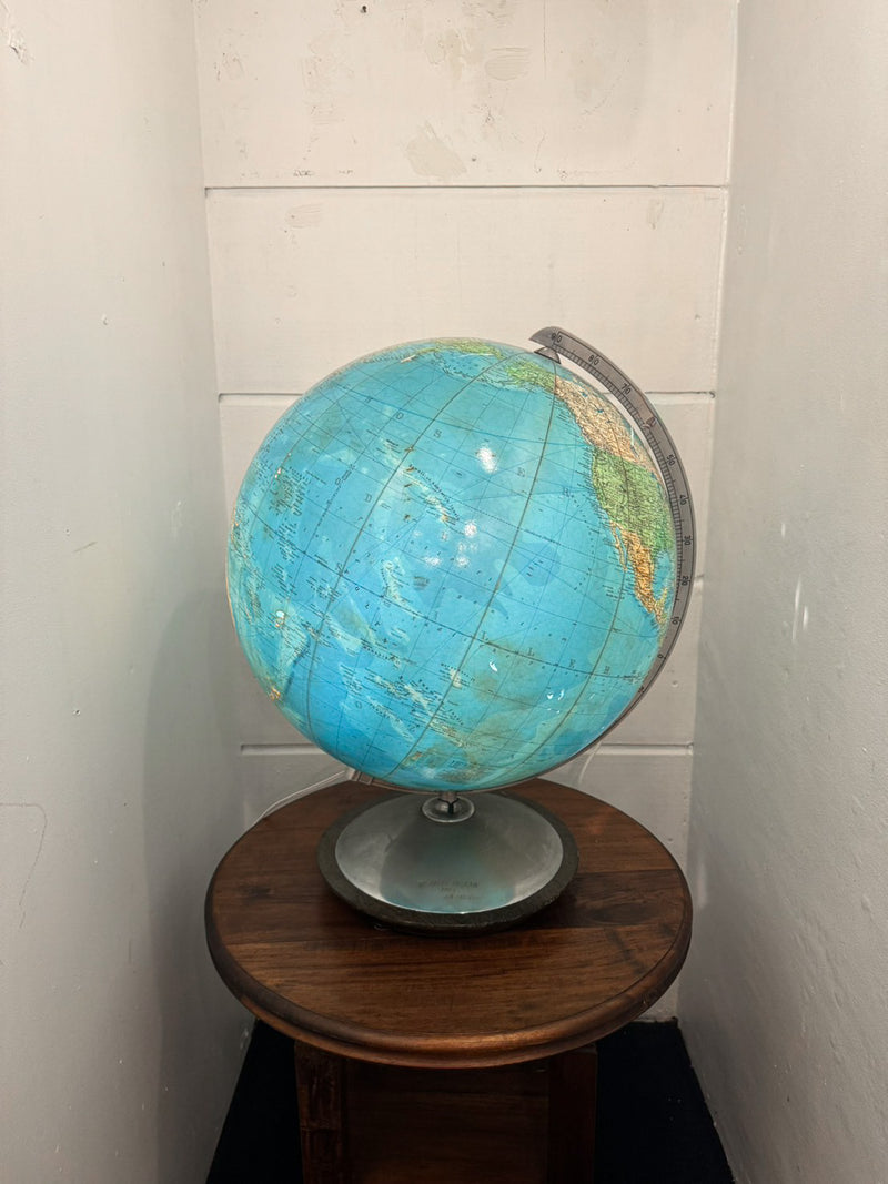 COLUMBUS DUO ERDGLOBUS <br> グローブランプ <br> 1964‘s, Germany <br> cerote antiques - ヴィンテージ SHARK ATTACK