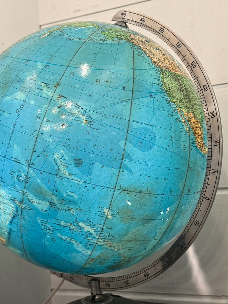 COLUMBUS DUO ERDGLOBUS <br> グローブランプ <br> 1964‘s, Germany <br> cerote antiques - ヴィンテージ SHARK ATTACK