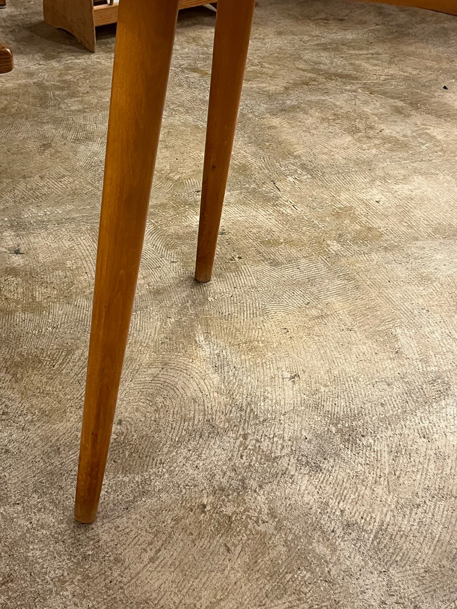 ウッド ラウンドテーブル - cerote antiques