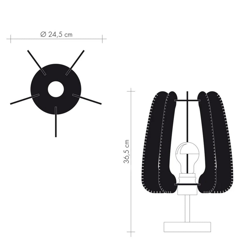 LAFABLIGHT <br> ARIOCA <br> Table Lamp - ヴィンテージ SHARK ATTACK