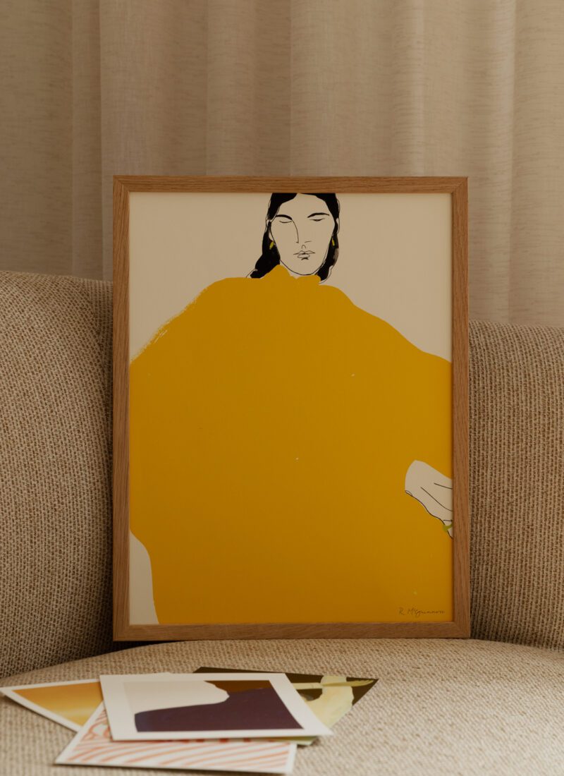 the poster club<br>TPC192 Yellow Dress 40x50<br>bob`s box - ヴィンテージ SHARK ATTACK