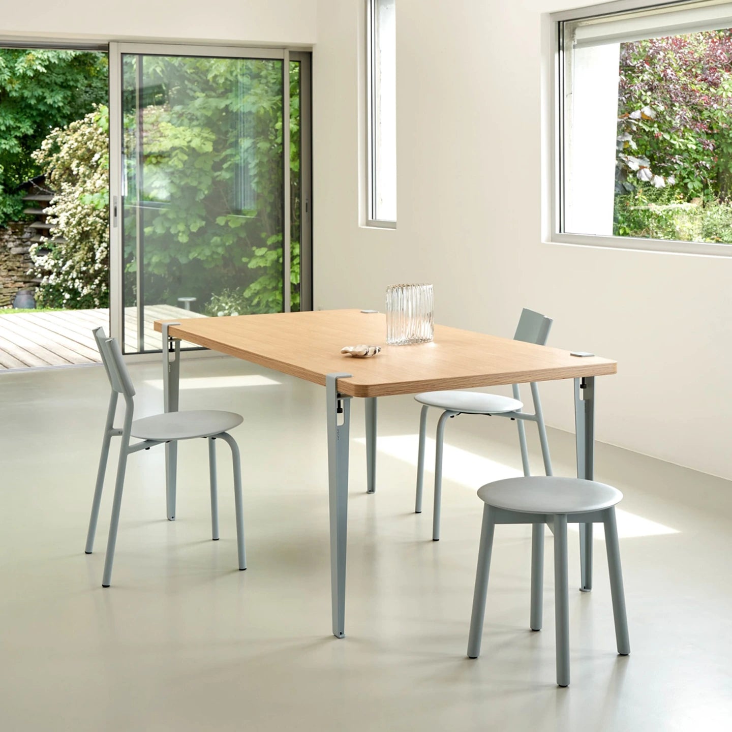 TIPTOE - Table and desk leg – 75 cm - PALE BLUE - 大阪店