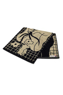 渡辺パイル<br>BUNCH OF FLOWERS バスタオル - BLACK<br>cerote antiques・大和店・relaod店 - ヴィンテージ SHARK ATTACK