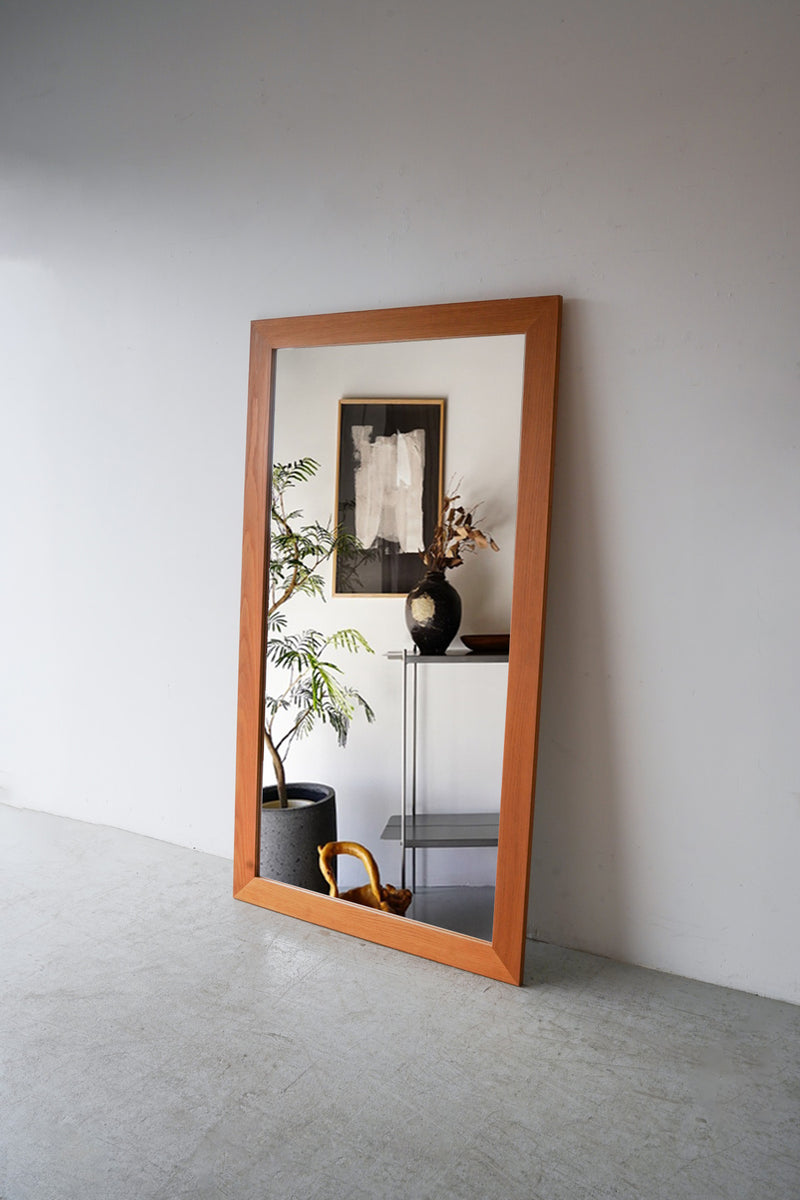 チークウッド ウォールミラー<br>大和店 - ヴィンテージ SHARK ATTACK