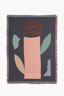 SLOWDOWN STUDIO <br>Shelley Throw (Art by Matías Larraín, France ) <br>reload店 - ヴィンテージ SHARK ATTACK