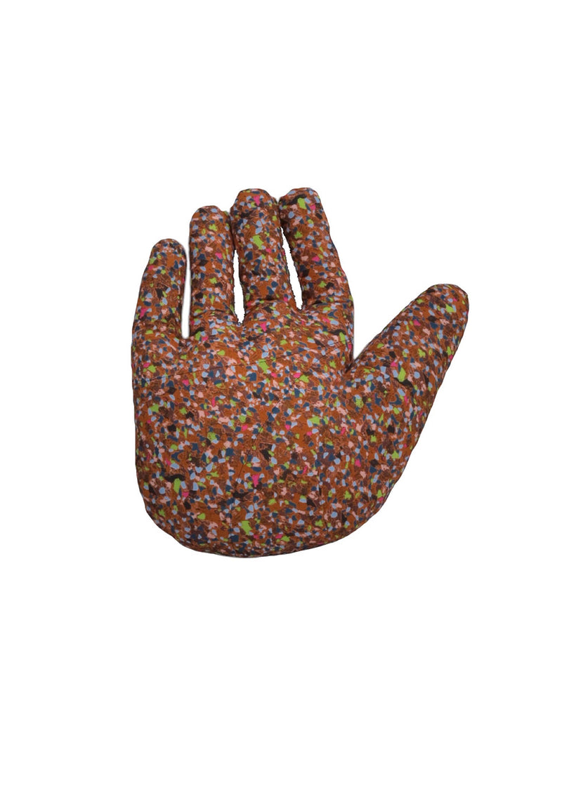 Fabric object "Hand"S size Right Texture terrazzo Yellow<br>reload