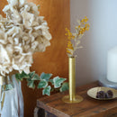 KUMIJI<br>一輪挿し＜シリンダー - S＞<br>/真鍮<br>reload店 - ヴィンテージ SHARK ATTACK