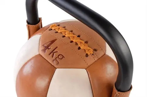 先行販売 - 8月下旬入荷予定 - Leather Kettlebell 4KG