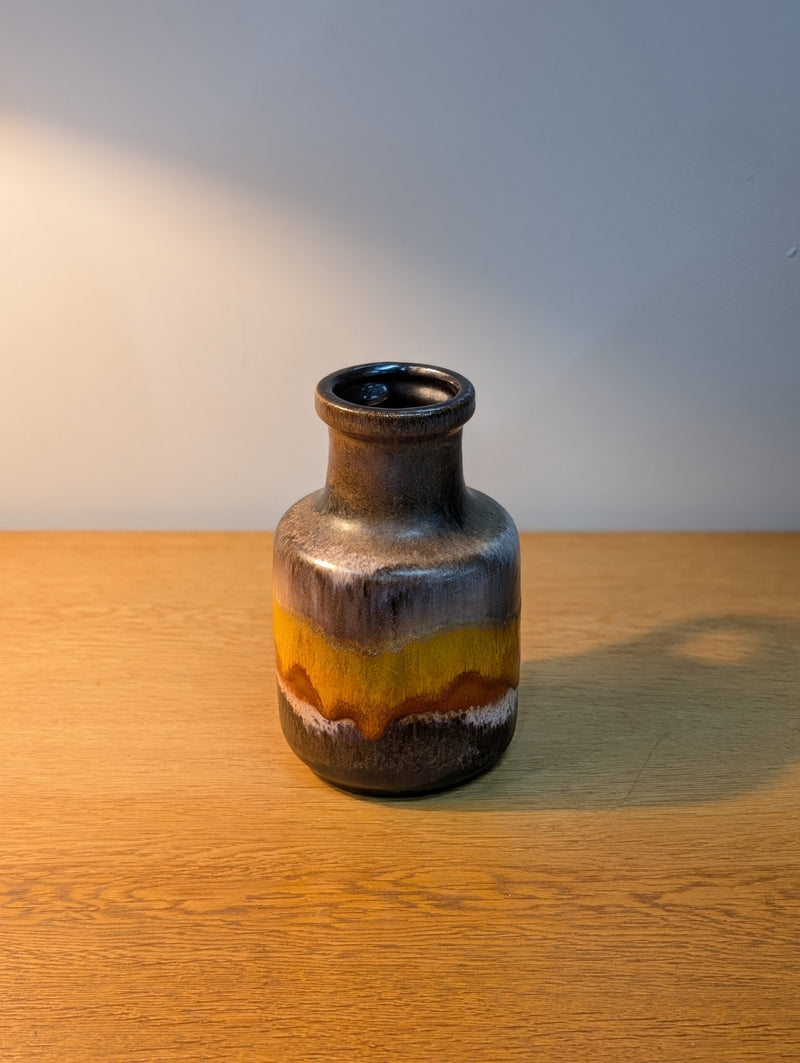 Scheurich 414/16 <br>Fat lava セラミックフラワーベース <br>1960's-1970's West Germany <br>TAMAGAWA BASE