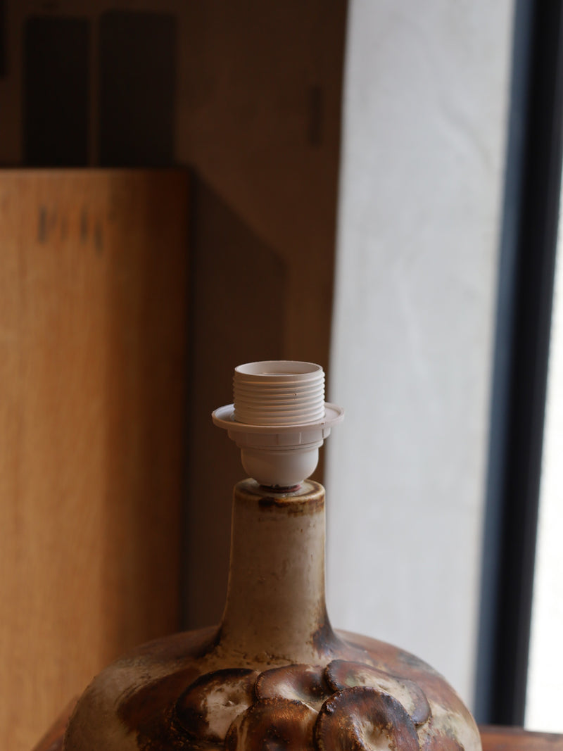 Axella<br>セラミック テーブルランプ<br>1970’s , Denmark<br>reload店 - ヴィンテージ SHARK ATTACK