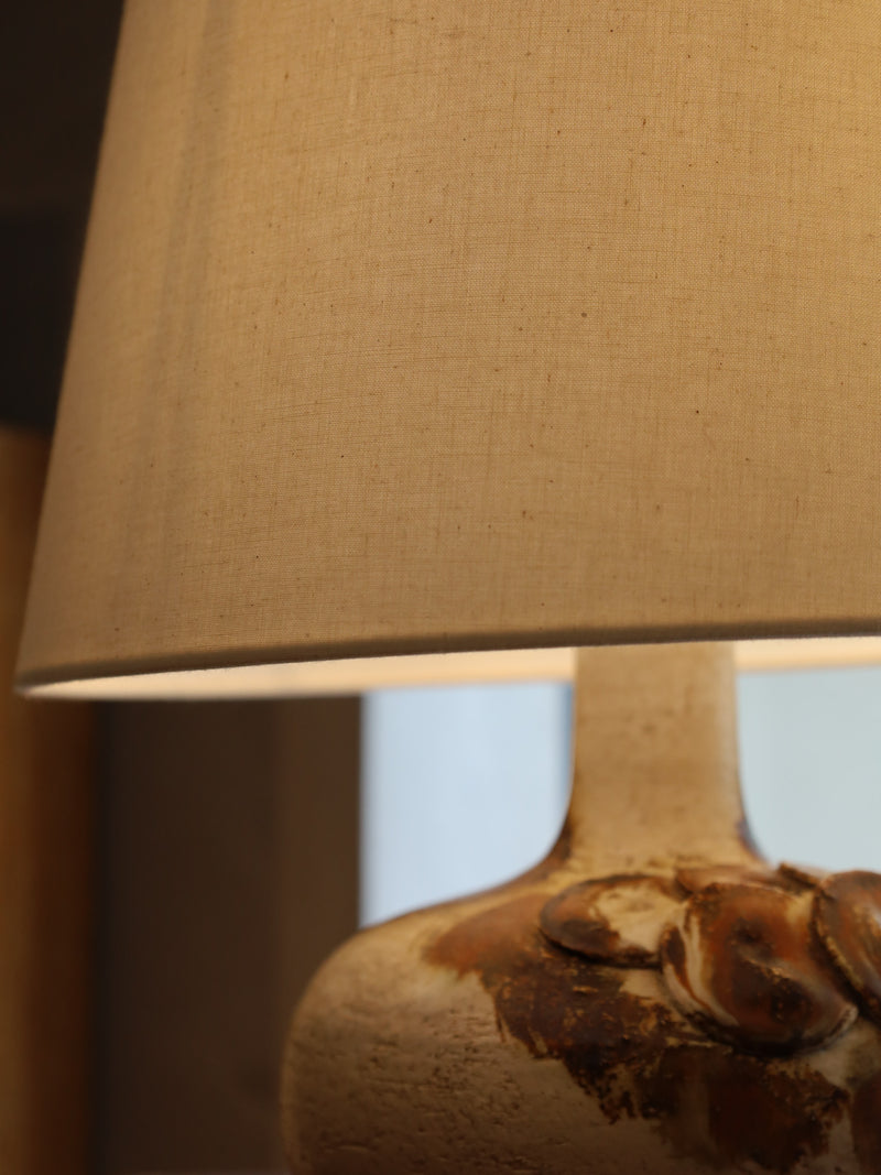 Axella<br>セラミック テーブルランプ<br>1970’s , Denmark<br>reload店 - ヴィンテージ SHARK ATTACK