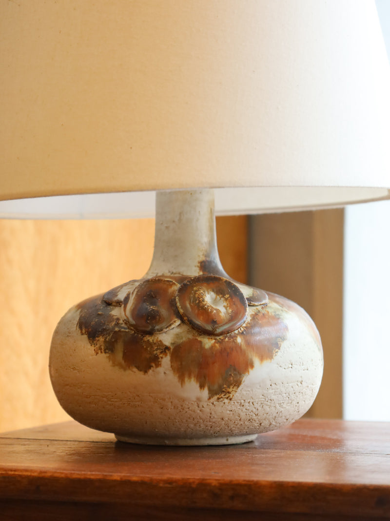 Axella<br>セラミック テーブルランプ<br>1970’s , Denmark<br>reload店 - ヴィンテージ SHARK ATTACK