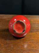 Fat Lava Roth Keramik <br> セラミックフラワーベース <br> West Germany<br>TAMAGAWA BASE