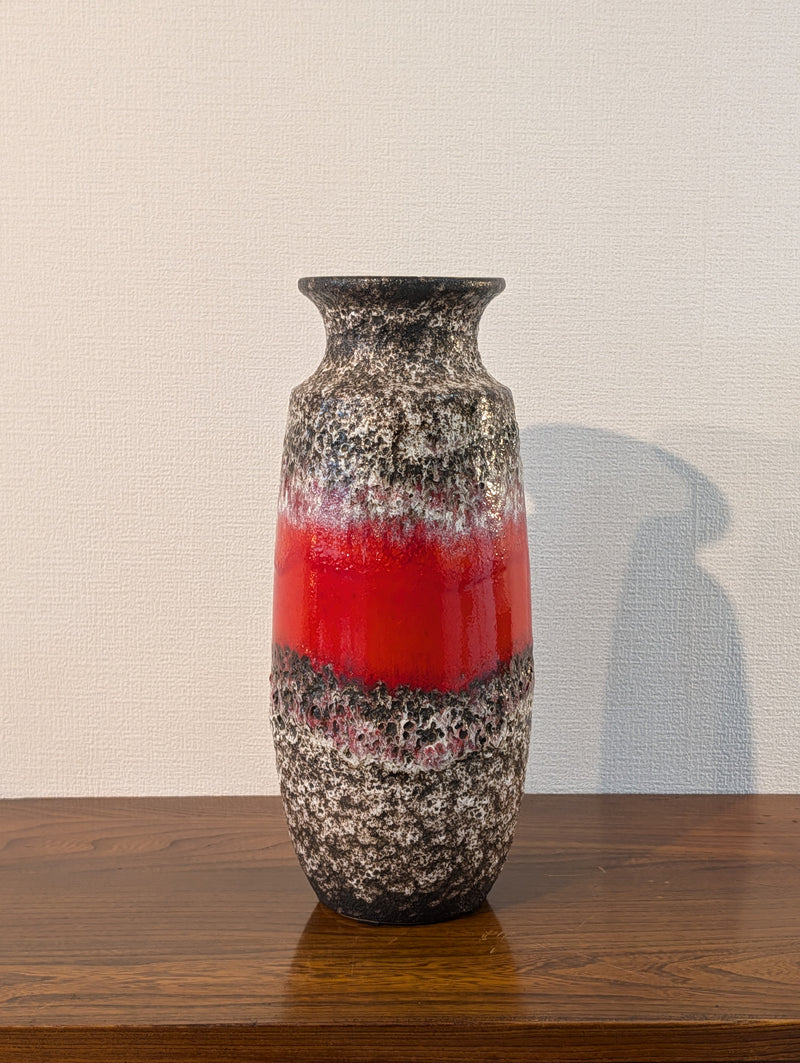 Scheurich 239/41 <br>Fat Lava <br>セラミック フラワーベース <br>1960's-1970's West Germany <br>TAMAGAWA BASE