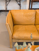 2シーターレザーソファ <br>1992’s  Denmark <br>TAMAGAWA BASE