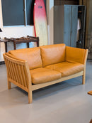 2シーターレザーソファ <br>1992’s  Denmark <br>TAMAGAWA BASE