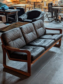 Holstebro Møbelfabrik <br>3シーターレザーソファ <br>Denmark 1970's-1980's  <br>TAMAGAWA BASE