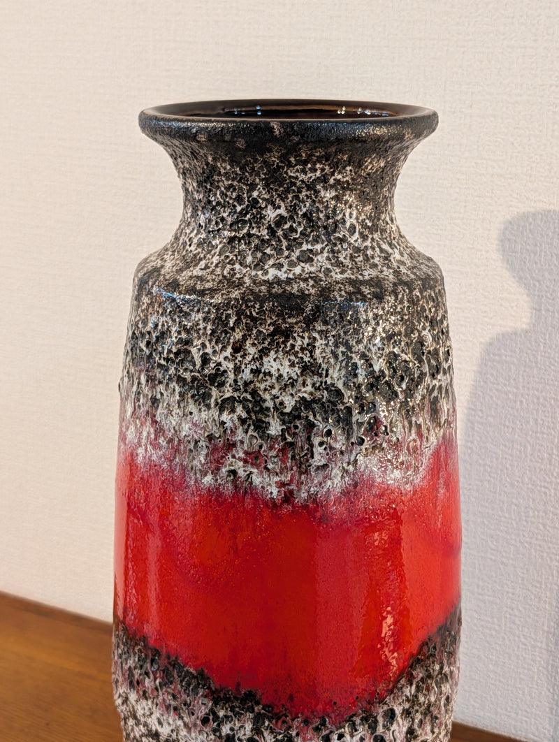 Scheurich 239/41 <br>Fat Lava <br>セラミック フラワーベース <br>1960's-1970's West Germany <br>TAMAGAWA BASE