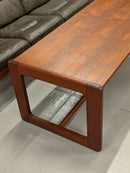 スレッジレッグ チークウッドローテーブル <br>Denmark 1970's <br>TAMAGAWA BASE