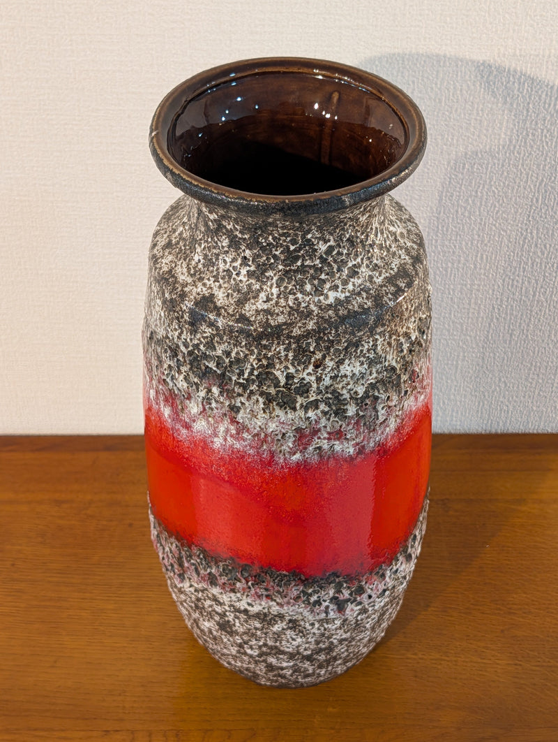 Scheurich 239/41 <br>Fat Lava <br>セラミック フラワーベース <br>1960's-1970's West Germany <br>TAMAGAWA BASE