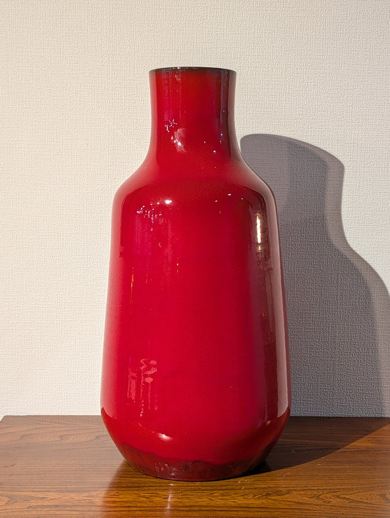 Bückeburg Keramik 68/2121 <br>Fat Lava <br>セラミック フラワーベース <br>1960's-1970's West Germany <br>TAMAGAWA BASE