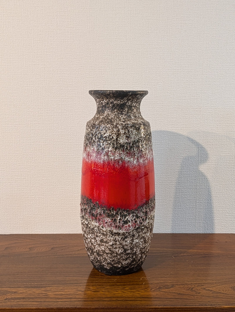 Scheurich 239/41 <br>Fat Lava <br>セラミック フラワーベース <br>1960's-1970's West Germany <br>TAMAGAWA BASE