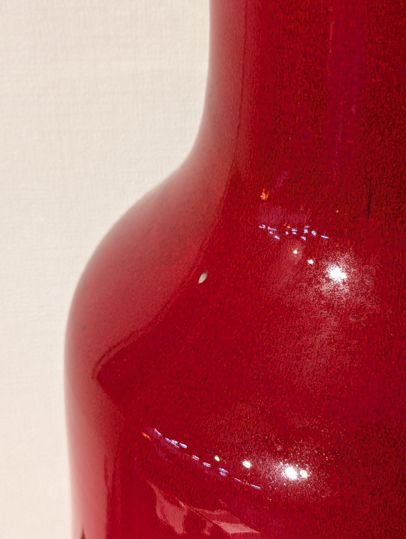 Bückeburg Keramik 68/2121 <br>Fat Lava <br>セラミック フラワーベース <br>1960's-1970's West Germany <br>TAMAGAWA BASE