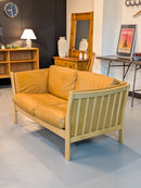 2シーターレザーソファ <br>1992’s  Denmark <br>TAMAGAWA BASE