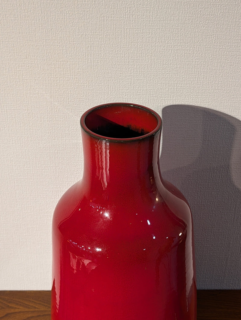 Bückeburg Keramik 68/2121 <br>Fat Lava <br>セラミック フラワーベース <br>1960's-1970's West Germany <br>TAMAGAWA BASE