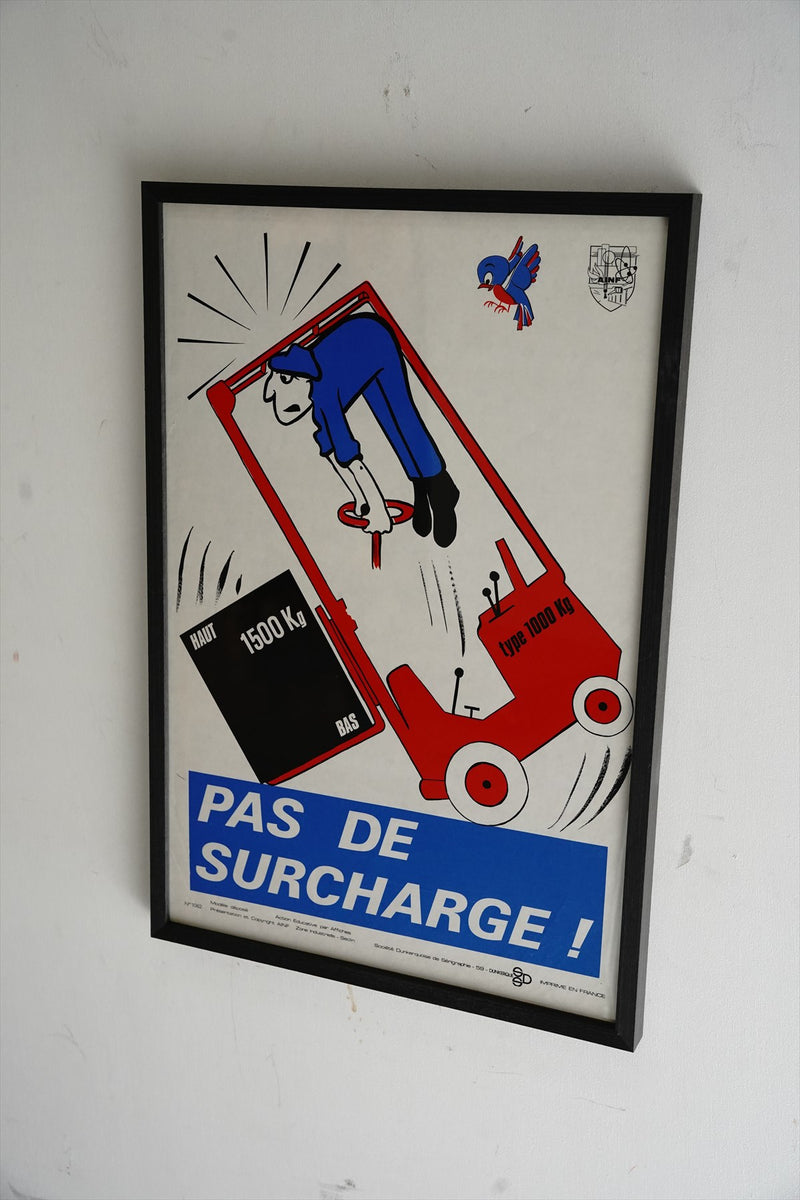 France50s-60sウォールポスター<br>ヴィンテージ <br> 千駄ヶ谷店