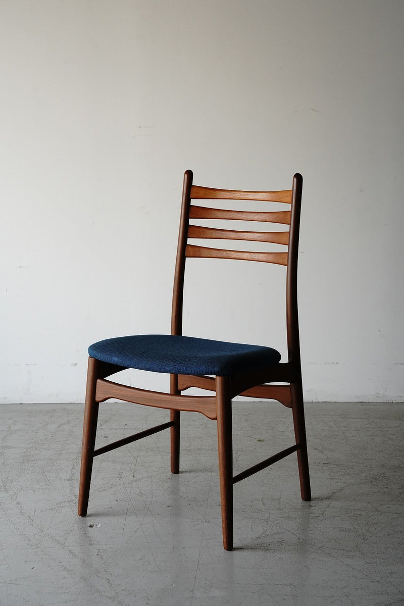 "Denmark" Teakwood x Fabric Chair Vintage<br> Sendagaya store