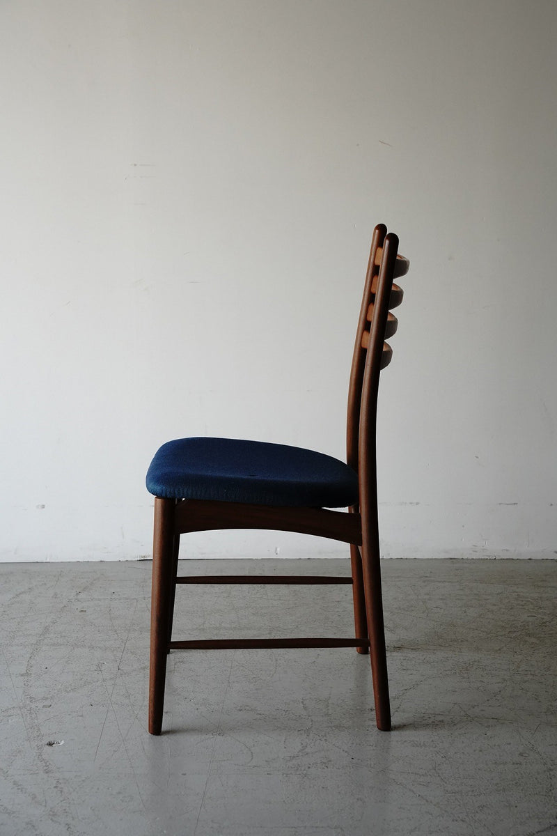 "Denmark" Teakwood x Fabric Chair Vintage<br> Sendagaya store