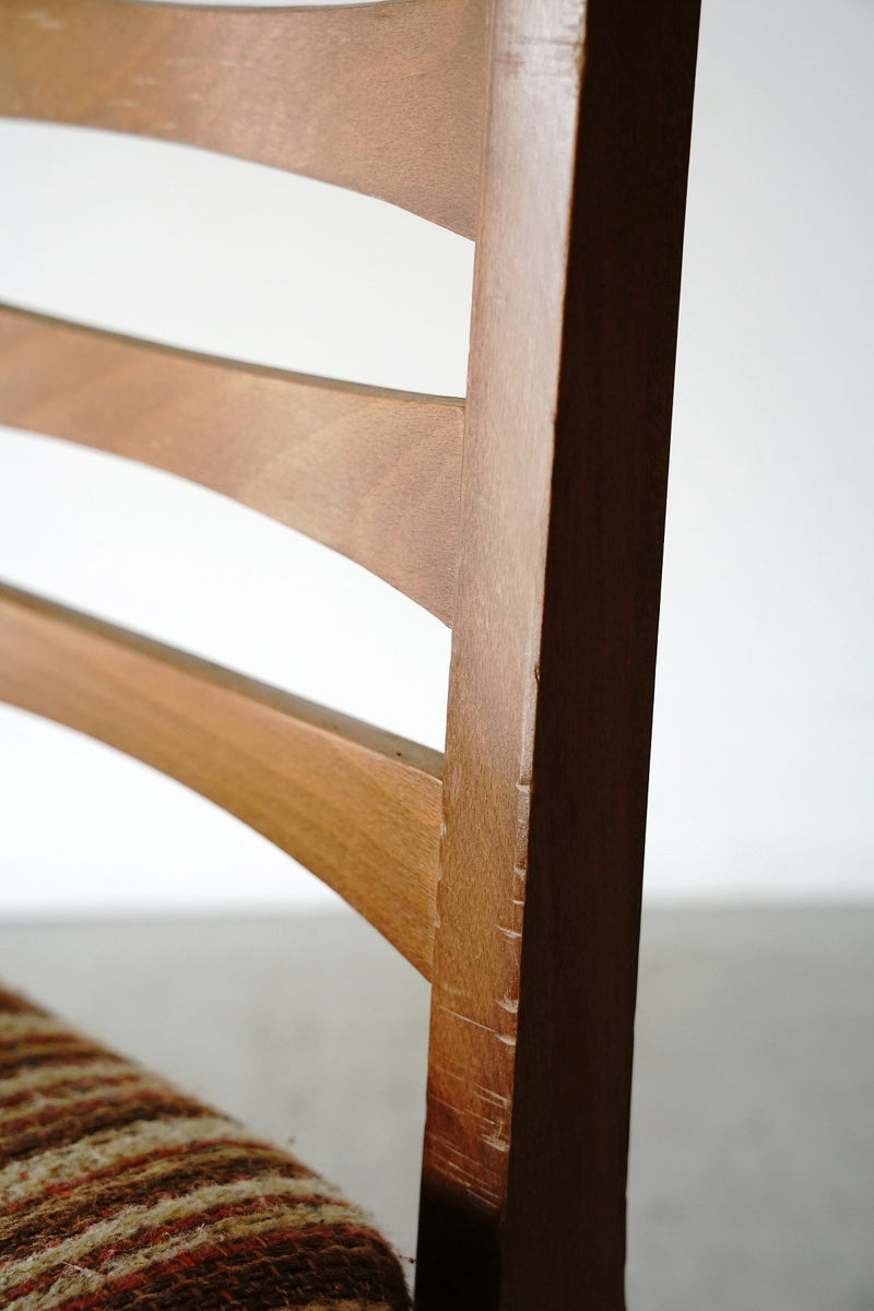 Teak wood x fabric chair vintage<br> Sendagaya store, Yamato store