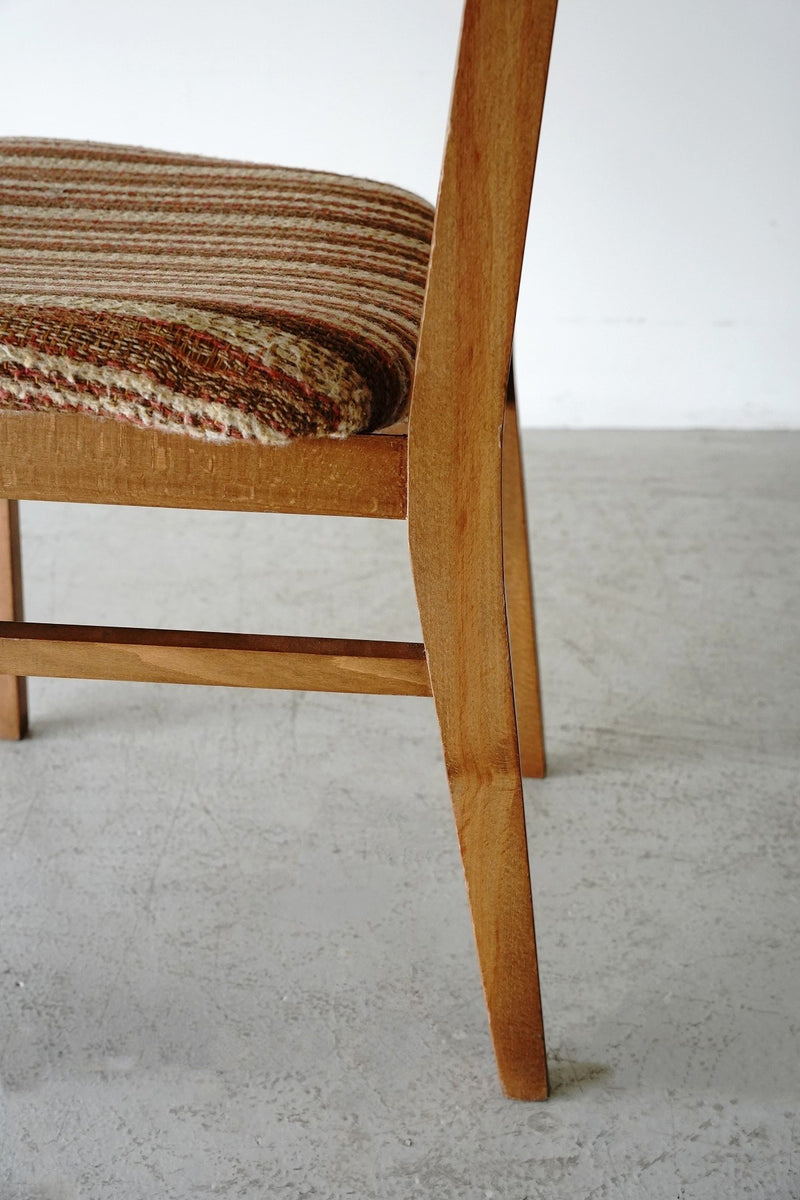 Teak wood x fabric chair vintage<br> Sendagaya store, Yamato store