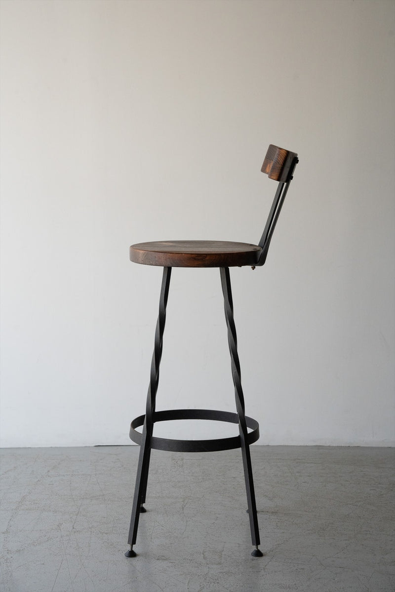 Wood x Iron Bar Chair Vintage Yamato Store