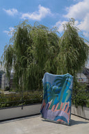 SLOWDOWN STUDIO <br>Gilroy Throw(Art by Ciara Quilty-Harper, Spain) <br>reload - ヴィンテージ SHARK ATTACK