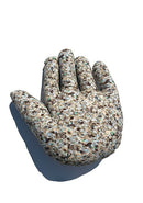 PORTRAIT LAB <br>Fabric object "Hand"S size Right Texture Terrazzo Beige <br>大和店