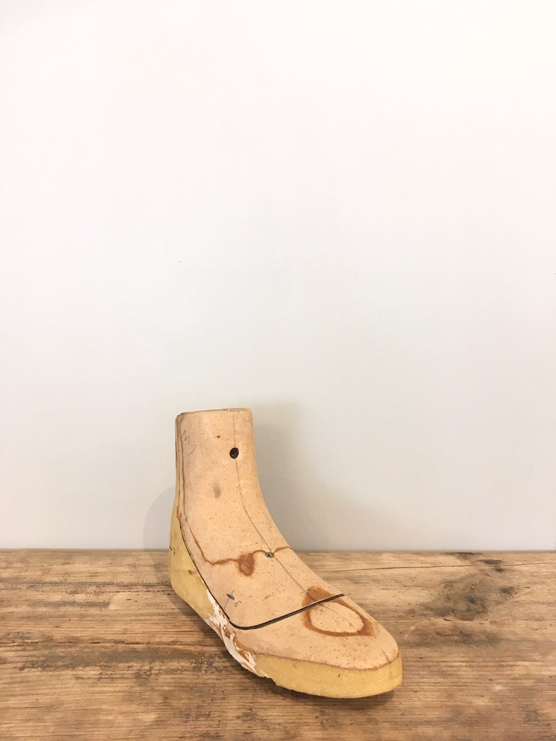 Vintage wood shoe shaped object (B) Sendagaya store