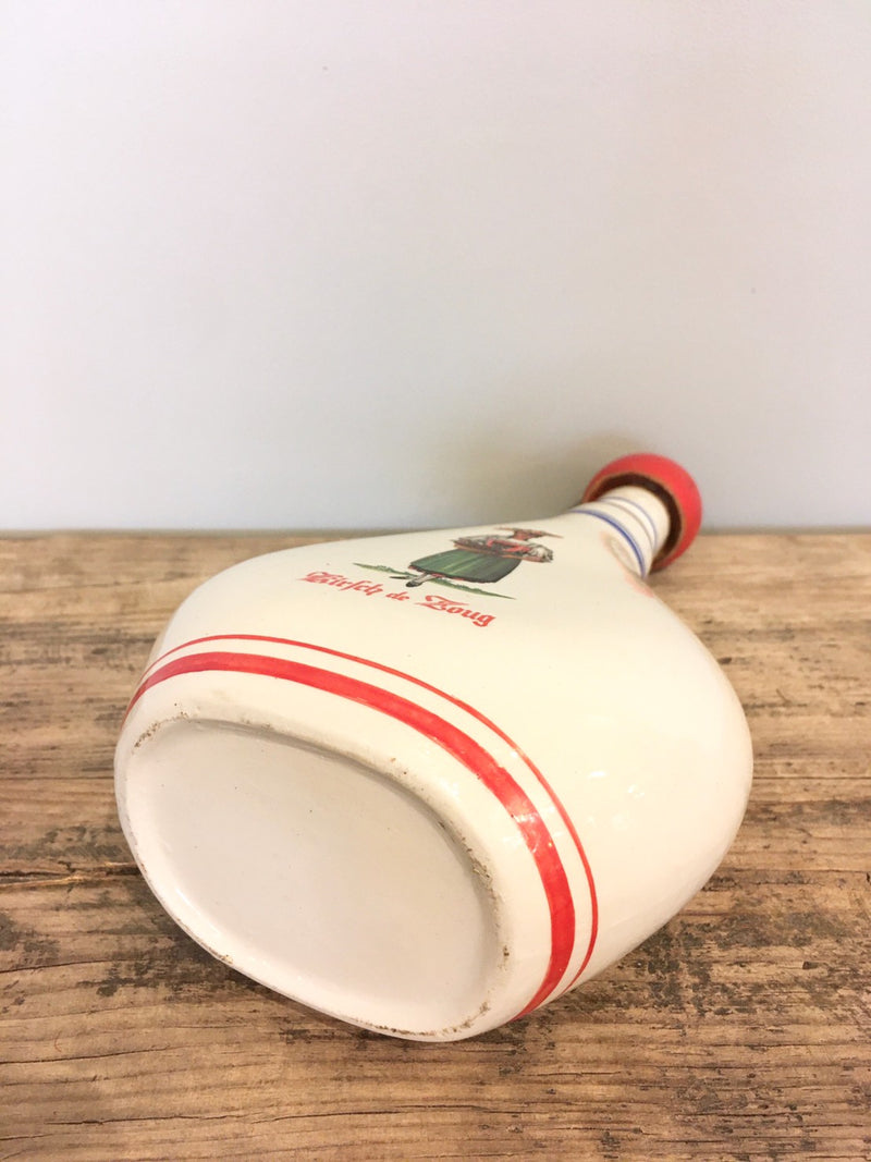Vintage Swiss Ceramic Bottle Sendagaya Store
