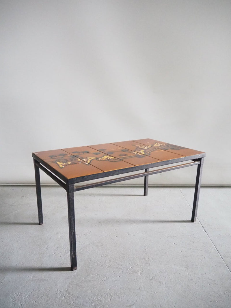 Vintage tile top coffee table Haneda store<br> HOLD~until 10/24