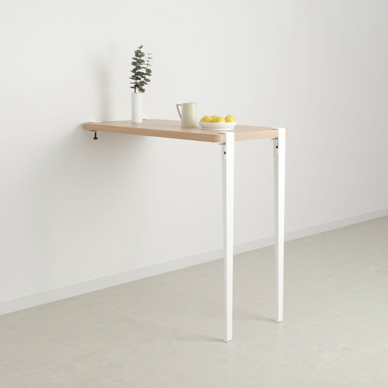 Wall-mounted dining table – height 90cm – eco-certified wood<br>