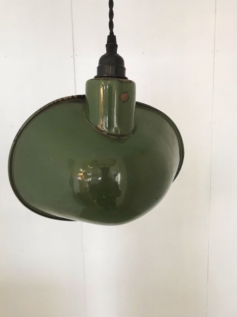 vintage<br> Industrial enamel pendant lamp B (Sendagaya store)<br> _IPL-190715-02