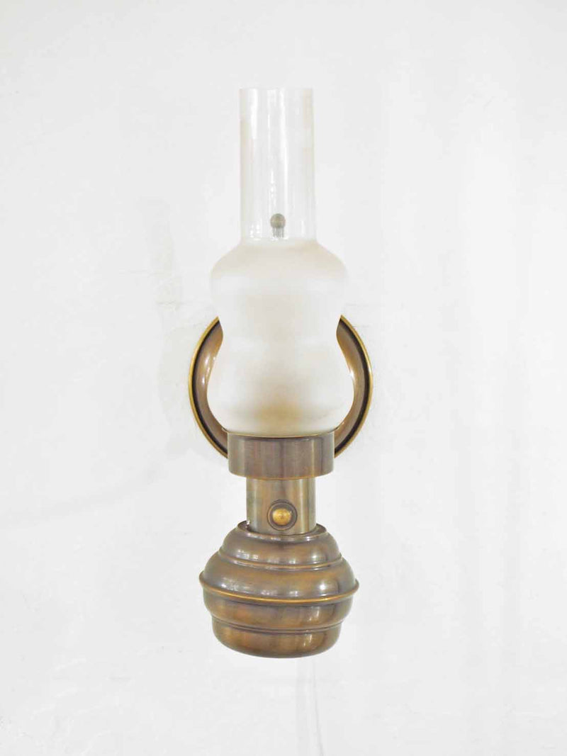 Brass x frosted glass bracket lamp vintage<br> Yamato store★HOLD
