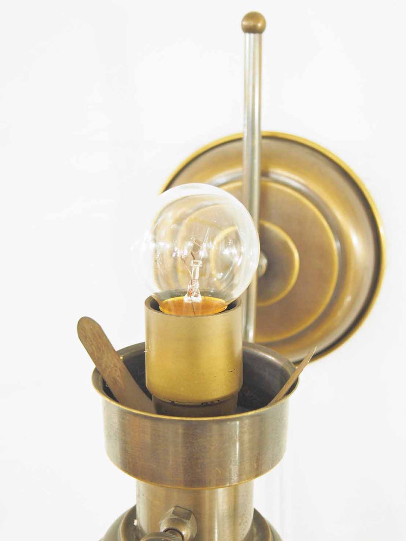Brass x frosted glass bracket lamp vintage<br> Yamato store★HOLD